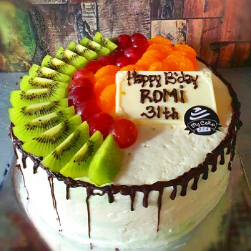 TRUFFLE CAKE TOPPING BUAH